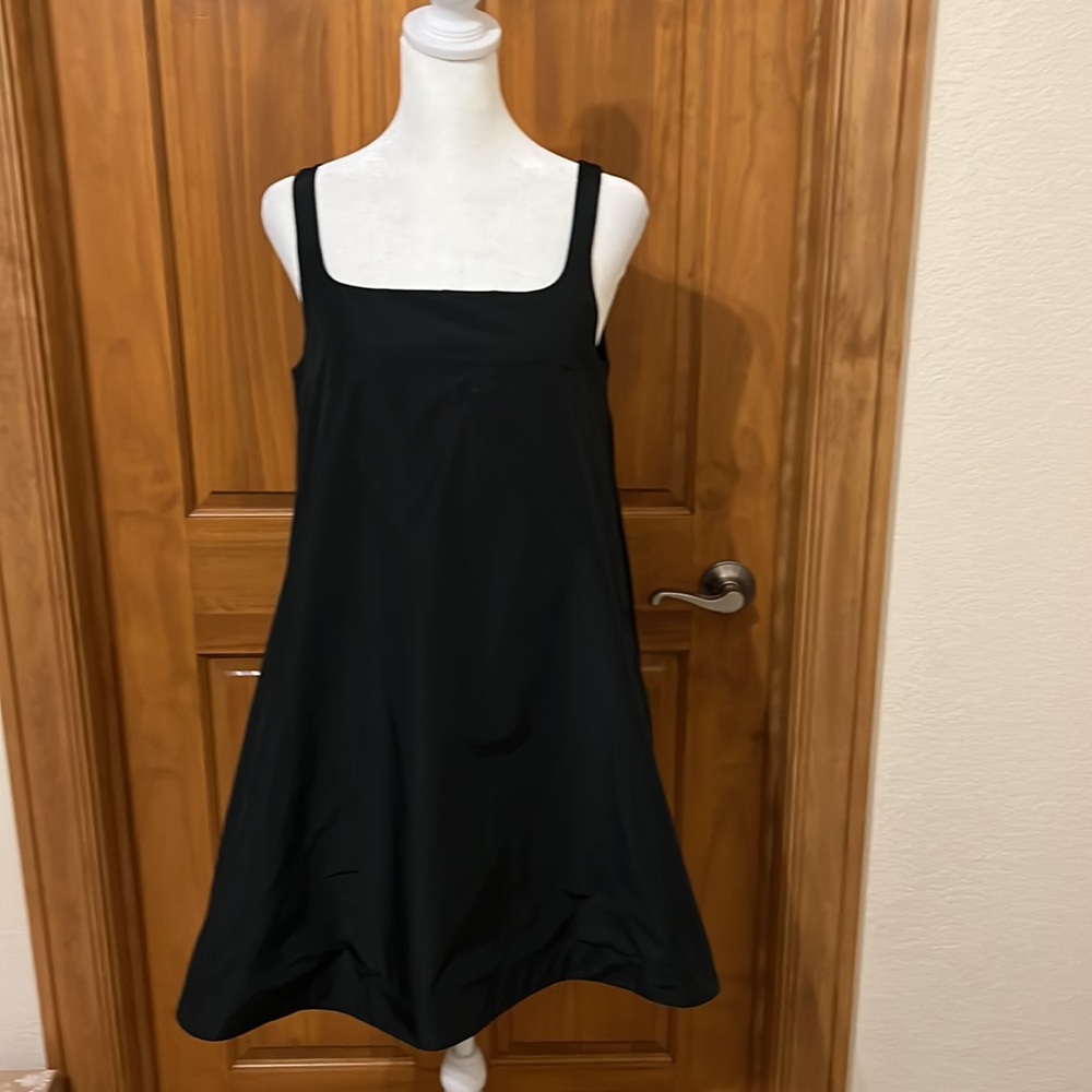 Like New COS Black Contrast Panel Mini Dress Size S